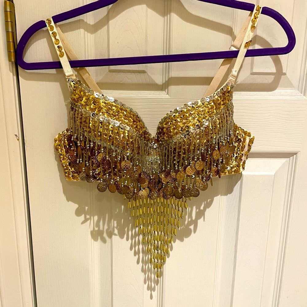 Gold Sequence Bra